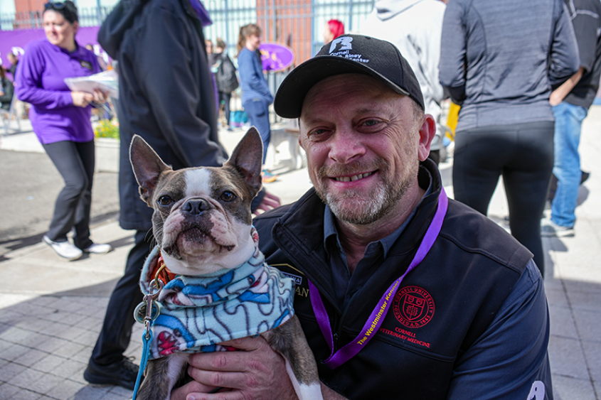 Brian Collins with small dog