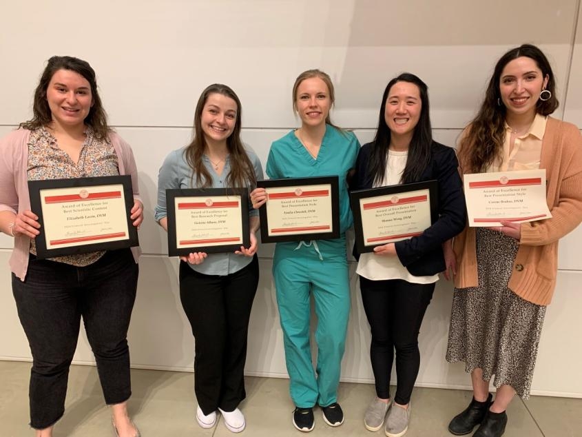Winners of clinical investigator's day