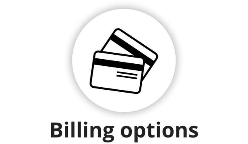 Billing options