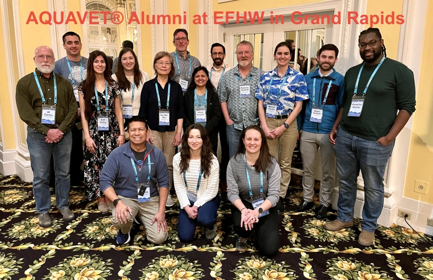 2025 AQUAVET® Alumni at EFHW in Grand Rapids