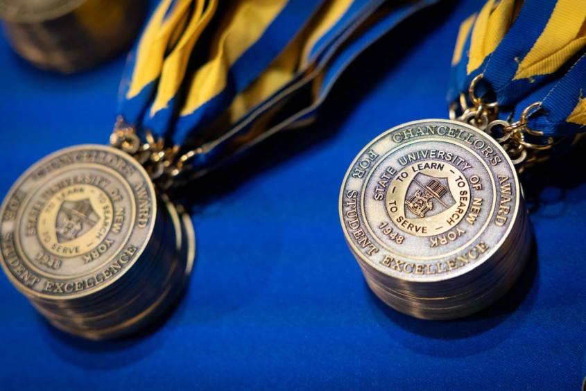 SUNY student excellence medals