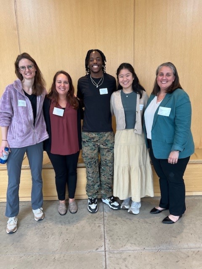 Michele B and students