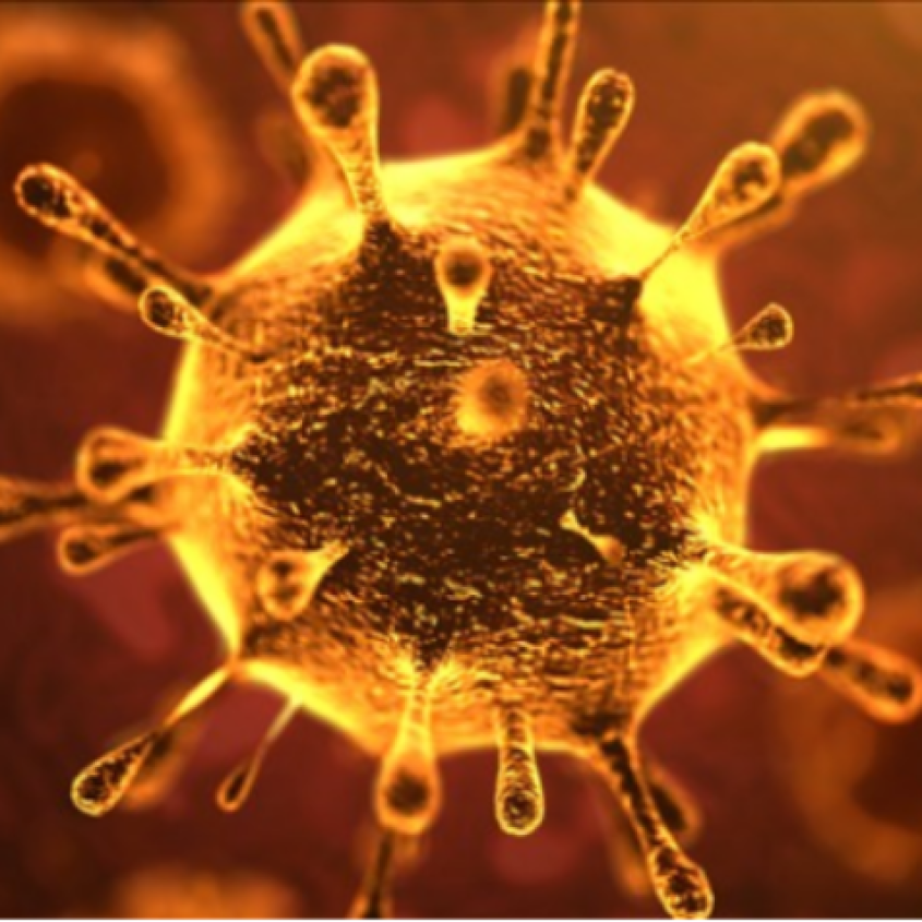 Artist rendering of a virus