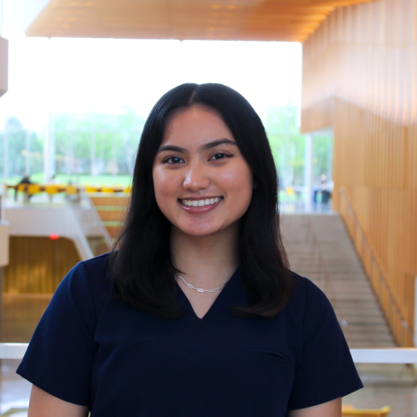 Portrait of Peer Mentor Anya Ocampos.