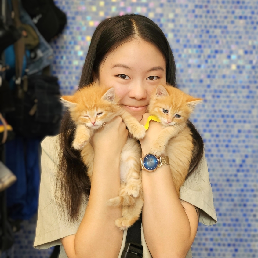 Portrait of Peer Mentor Claire Chiang
