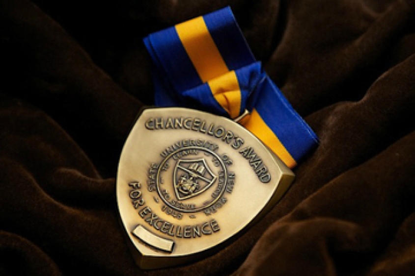 SUNY excellence award medallion