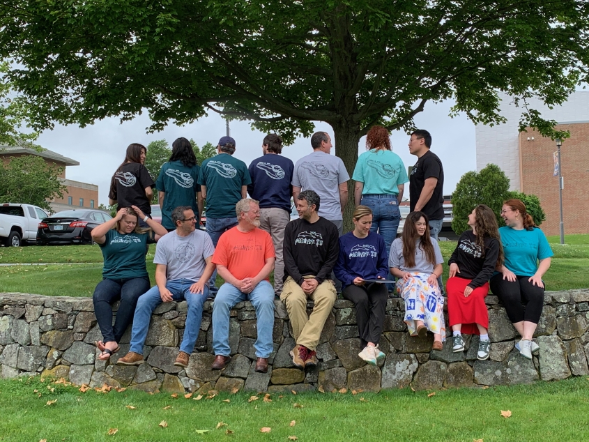 Class Photo for 2025with some student turned around