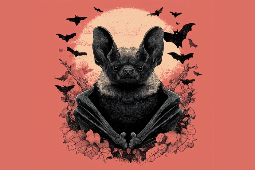 illustration of a bat