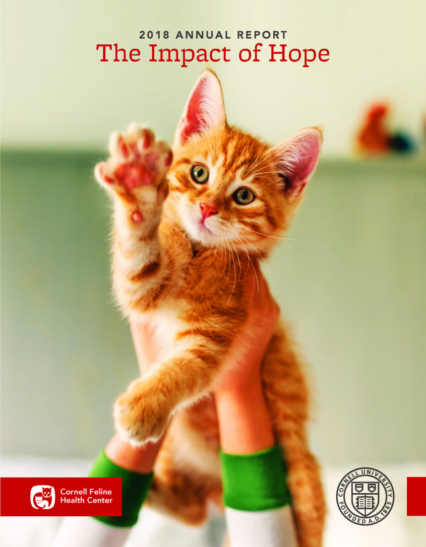 2018 Cornell Feline Health Center Annual Report