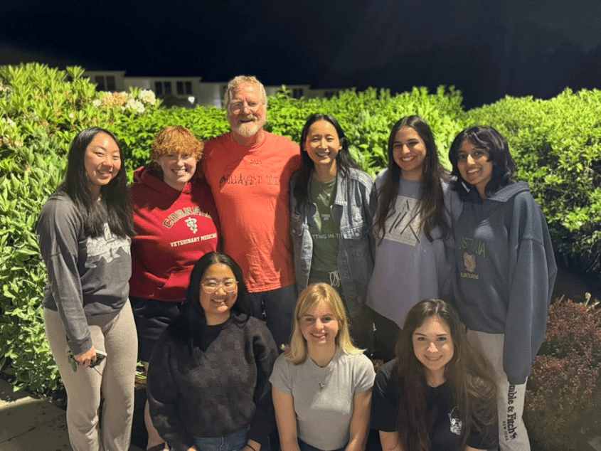 Aquavet students with Rod Getchell