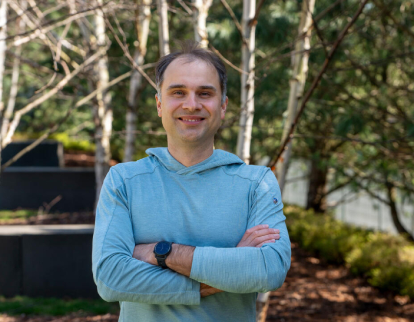 Assistant professor of virology and immunology, Andrew Flyak