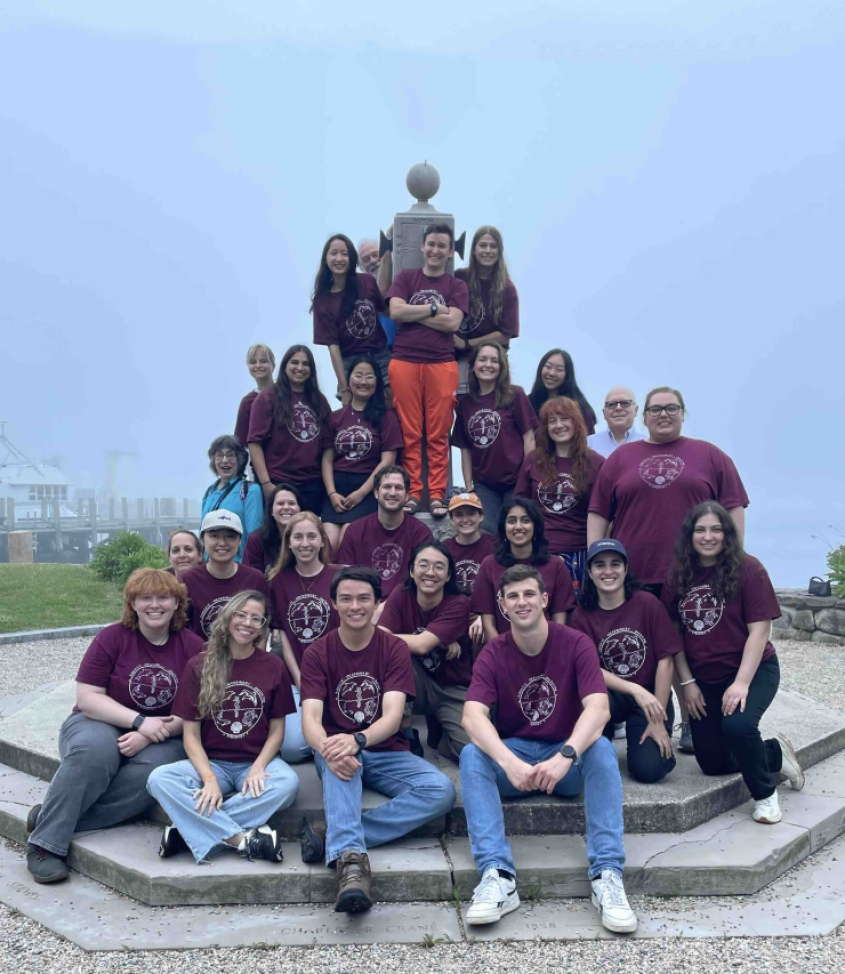 A group picture of AQUAVET students