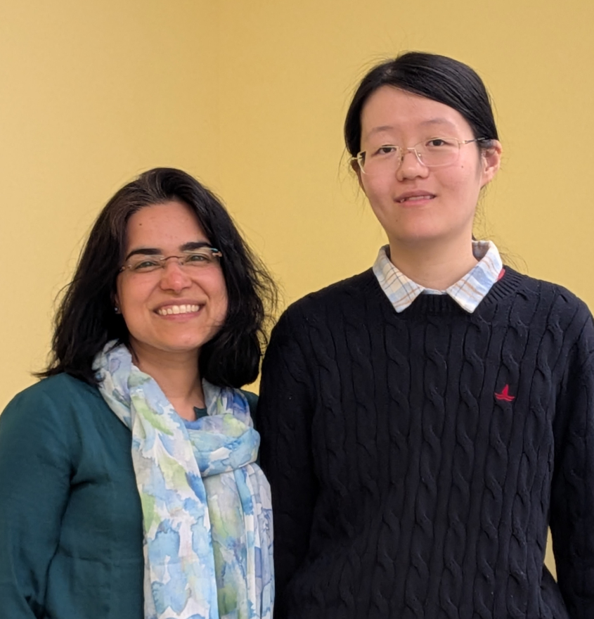 Richa Sardana and Julia Zhu