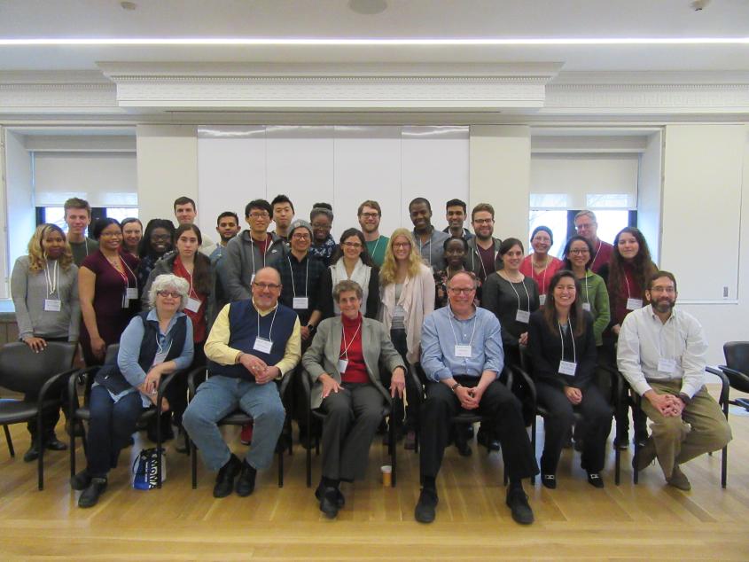 Workshop attendees pose together