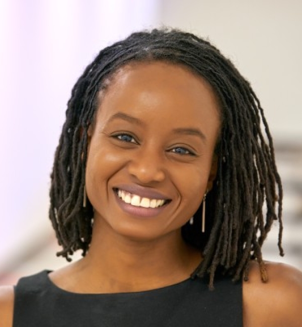 Joeva Barrow smiling.