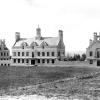 Clinic buildings from east in 1913