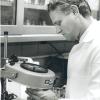 Dr. Coggins in his lab