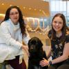 Dr. Nicole Buote and Sarah Kopa with Kate 