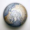 View of a globe from the North Pole, photo by Gael Gaborel/Unsplash